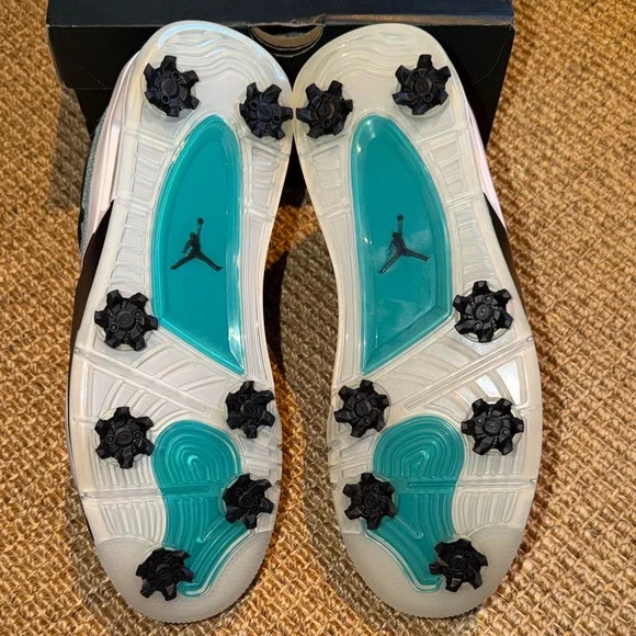 Authentic Nike Jordan Teal and Purple Men display picture 1